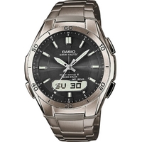 Buy Casio Gents Solar Powered Radio Controlled Bracelet Watch WVA-M640TD-1AER online