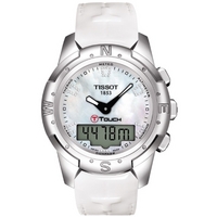 Buy Tissot Ladies T Touch Mother of Pearl Digital Watch T047.220.46.116.00 online