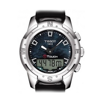 Buy Tissot Ladies T Touch Blue Mother of Pearl Digital Watch T047.220.46.126.00 online