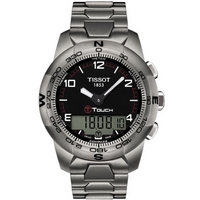 Buy Tissot Gents T-Touch Titanium Black Watch T047.420.44.057.00 online