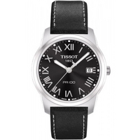 Buy Tissot Gents PR100 Leather Strap Watch T049.410.16.053.01 online