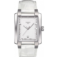 Buy Tissot Ladies T Trend White Leather Strap Watch T061.310.16.031.00 online