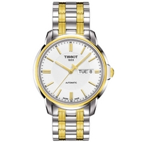 Buy Tissot Gents T Classic 2-Tone Steel Bracelet Automatic Watch T065.430.22.031.00 online