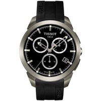 Buy Tissot Gents T-Sport Chronograph Black Rubber Watch T069.417.47.051.00 online
