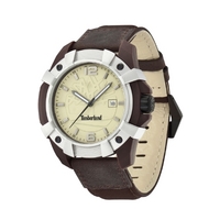 Buy Timberland Gents Chocorua Brown Material Strap Watch 13326JPBNS-07 online