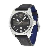 Buy Timberland Gents Back Bay Black Leather Strap Watch 13329JS-02 online