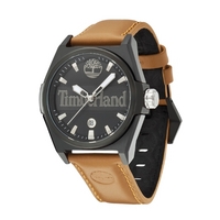 Buy Timberland Gents Back Bay Brown Leather Strap Watch 13329JSB-02 online