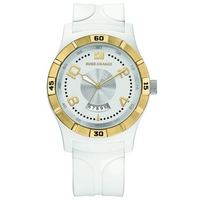 Buy Boss Orange Ladies White Rubber Strap Watch 1502249 online