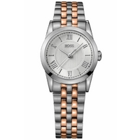 Buy Hugo Boss Ladies 2 Tone Steel Bracelet Watch 1502308 online