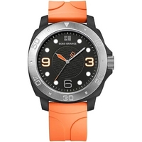 Buy Boss Orange Gents Rubber Strap Watch 1512665 online