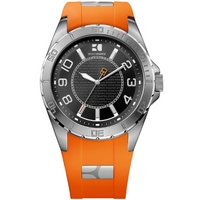 Buy Boss Orange Gents HO-2310 Orange Rubber Strap Watch 1512808 online