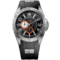 Buy Boss Orange Gents HO-2310 Black Rubber Strap Watch 1512811 online