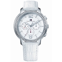 Buy Tommy Hilfiger Ladies Stone Set Chronograph Watch 1781009 online