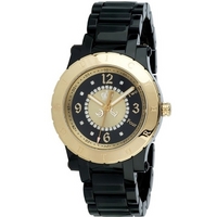 Buy Juicy Couture Ladies HRH Black Plastic Bracelet Watch 1900846 online