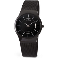 Buy Skagen Gents Black Titanium Watch 233LTMB online