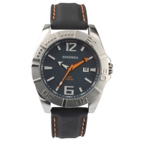 Buy Sekonda Gents Black Strap Watch 3325 online