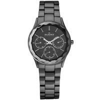 Buy Skagen Ladies Black Steel Bracelet Watch 344LMXM online