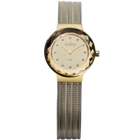 Buy Skagen Ladies Mesh 2 Tone Steel Bracelet Watch 456SGS1 online