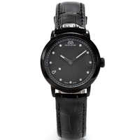 Buy 88 Rue Du Rhone Ladies Black Leather Strap Watch 87WA120001 online