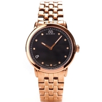 Buy 88 Rue Du Rhone Ladies Rose Gold Tone Steel Bracelet Watch 87WA120017 online