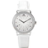 Buy 88 Rue Du Rhone Ladies White Leather Strap Watch 87WA120018 online