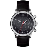 Buy 88 Rue Du Rhone Gents Black Leather Strap Watch 87WA120047 online