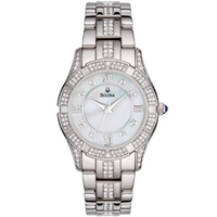 Buy Bulova Ladies Crystal Watch 96L116 online