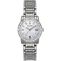 Buy Bulova Ladies Diamond Watch 96R105 online