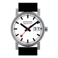 Buy Mondaine Ladies Evolution Big Date Strap Watch A669.30305.11SBB online