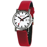 Buy Mondaine Ladies Evolution Big Date Strap Watch A669.30305.11SBC online