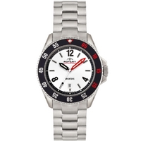 Buy Rotary Gents Aquaspeed Bracelet Watch With Added Rubber Strap AGB00073-W-KIT online