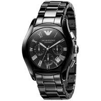 Buy Emporio Armani Black Ceramica Chrono Watch  AR1400 online