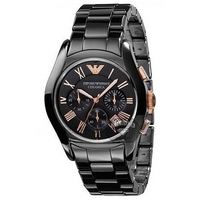 Buy Emporio Armani Ceramica Chronograph Watch AR1410 online