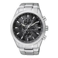 Buy Citizen Gents Eco Drive Atomic Chronograph Bracelet Watch AT8010-58E online