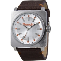 Buy Bench Gents Square Strap Watch BC0301SLBR online
