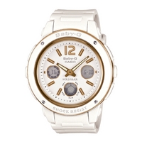 Buy Casio Ladies Baby-G White Chronograph Watch BGA-151-7BER online