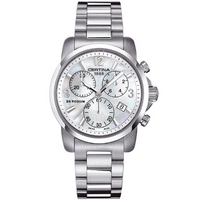 Buy Certina Ladies Podium Mother Of Pearl Chrono Watch C0012171111700 online