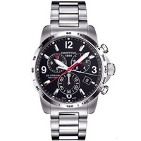 Buy Certina Gents Silver Tone Bracelet Chronograph Watch C0016171105700 online