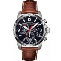 Buy Certina Gents Brown Leather Strap Chronograph Watch C0016171605700 online