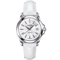 Buy Certina Ladies White Leather Strap Watch C0042101603600 online