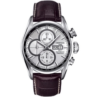 Buy Certina Gents Brown Leather Strap Automatic Chronograph Watch C0064141603100 online