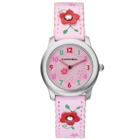 Buy Cannibal Kids Girls Pink Rubber Strap Watch CK114-14 online