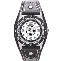 Buy Cannibal Kids Boys Black Material Strap Watch CK160-03 online