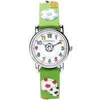 Buy Cannibal Kids Boys Green Rubber Strap Watch CK198-11 online