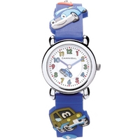 Buy Cannibal Kids Boys Blue Rubber Strap Watch CK199-05 online