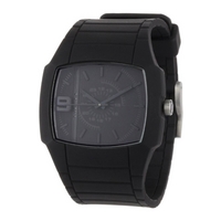 Buy Diesel Gents Fashion Black Rubber Strap Watch DZ1384 online