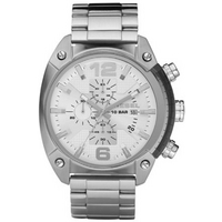 Buy Diesel Gents Silver Tone Steel Bracelet  Chronograph Watch DZ4203 online