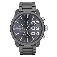 Buy Diesel Gents Franchise Black Steel Chronograph Watch DZ4269 online