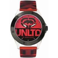 Buy Marc Ecko Mens Red Rubber Strap Watch E09520G5 online