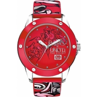 Buy Marc Ecko Gents Red Rubber Patterned Strap Watch E09530G3 online